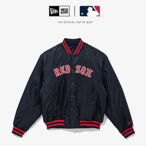 뉴에라 13338644 MLB 보스턴 레드삭스 스타디움 재킷 점퍼 딥 네이비, 없음