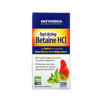 엔자이메디카 소화효소제 베타인 HCL 120캡슐, 1개