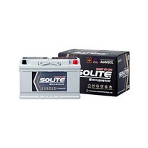 현대 쏘나타 LF 쏠라이트 자동차 배터리 AGM80L, 없음