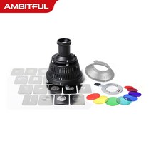 AMBITFUL 옵티컬 스누트 고보 세트 보웬스 프로포토 엘린크롬, 브론칼라B