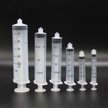 바늘없는 루어락 주사기 과학 실험 교구 도구 학습 창의 연구 관찰 교재 탐구 돌봄 수업 실습, 5ml