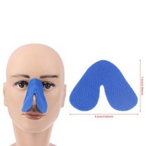 코골이 기구 성인 숙면 교정기 양압기 확장기 CPAP 마스크 코 패드 용 1 쌍 비강 무호흡 컴포트 패드 주름 스킨 케어, 1Pcs