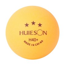 3 Star Pingpong Balls 고성능 테이블 테니스 볼 토너먼트 연주 훈련 표준 Pingpong Ball Set, 노란색
