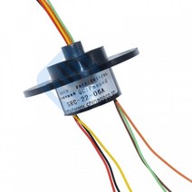 로터리 조인트 브러쉬 슬립링 회전케이블 Ac 220v 250rpm 300rpm 6 채널 6 캡슐 회로x2a 12 522mm 미니 전도성 커넥터