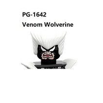 PG8196 처벌 올드 울버린 독 무모한 Deathstroke 레드 아들 빌딩 블럭 미니 액션 피규어 장난감, PG1642