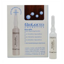 Salerm 살렘 케라 플러스 리페어링 트리트먼트 앰플 10ml X 4개