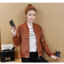 여성 가죽 자켓 PU 라이더 봄 점퍼 인조 빅사이즈 PA1