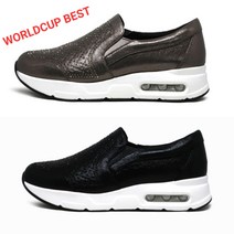 !! 파격세일 !! BEST * 당일발송 * 발 볼편한 안정적 착화감 4cm 굽높이 에어창 비즈장식 여성슬립온 슈넬 여성 캐주얼화 마린다 [딱맞아 편한신발] 편하게 신으세요