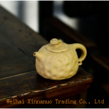 XINNANUO 티포트 자사호 찻주전자 빨간색 영지 주전자가정용 주전자단품 택배없음, T06-180CC골드 단니 영지 스프링 팟