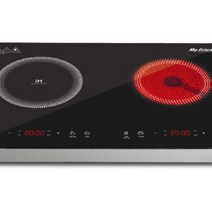 [RA㏓] 2구 하이브리드 전기렌지(인덕션_하이라이트) 숙박업소용 레인지 업소용 자취용 ▷_§Ea, §§_MFK-5032HHB