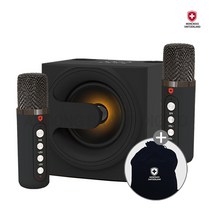 블루투스 노래방 마이크 무선 휴대용 캠핑 MSDM-K1010MZ, (4410)K10MZ+파우치