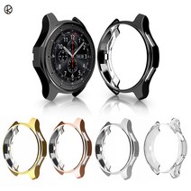 올인템 갤럭시호환 워치 기어 S3 보호 풀커버 범퍼 케이스 46mm, 로즈핑크