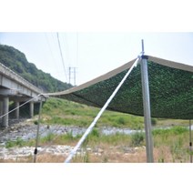 없음 햇빛차단그늘막(차광막) 다양한사이즈 강아지차광막, 강력4중직 5m x 5m 차광망