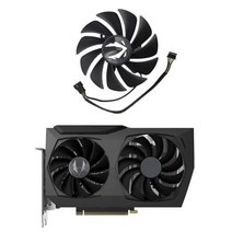 Jzwefdo 88mm 그래픽 카드 냉각 팬 GA92S2U CF9015H12S 비디오 카드 냉각 팬 교체품 ZOTAC GeForce RTX 3070 RTX 3070 Ti GPU 카, 그래픽 카드 팬 A-88mm