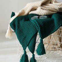 이불 침구 냉감 여름 북유럽 울 담요 소파 술 니트 볼 매우 따뜻한 아늑한 던지기 사무실 Siesta 에어컨 침대보 침구이불