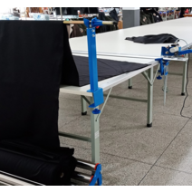 침대 시트 천 푸는 기계 원단 롤링기 고하중 DIY, 2.0x40m 이중 섹션