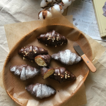 브리도 딥 초코 냉동 크로와상 완제품, 36g X 12개, 36g