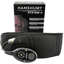 HANSHUMY EMS 복근 벨트 황소 진동 벨트 EMS 복근 배 다이어트 복근 트레이닝 운동 운동 운동 지방 연소 7 종류의 모드 99 계단 레벨 연장 벨 젤 시트 기구 기계 벨트 블랙, 블랙(99단계)