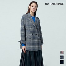 아니베에프 울 체크자켓