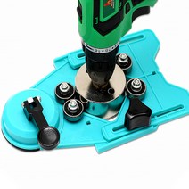 타일 타공 드릴 구멍 천공 유리 홀쏘 가이드 대형, 1개