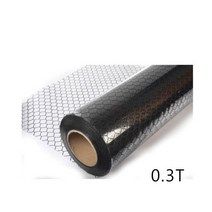 제전비닐 벌집비닐 ESD비닐 (벌집제전 PVC) 0.3모음 (900 1000 1200 1370), 0.3Tx1000x50M