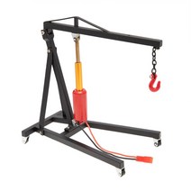 엔진 크레인 금속 전기 크레인 엔진 유지 보수 브래킷 스탠드 잭 1/10 RC 크롤러 자동차 Traxxas TRX4 축 SCX10, 02 black