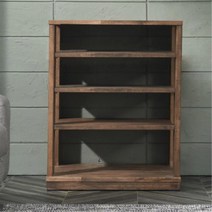 숨미 오디오원목장식장 630 4단 거실선반장 TV장 DIY, 월넛