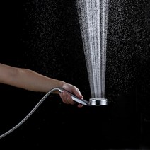 녹물방지 간단교체 수압상승 샤워기헤드 절감 자녀목욕 물절약 절수 호텔 아파트 셀프교체 원룸, 1개