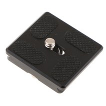 FPH-53Q 모노포드 삼각대 플레이트, 설명, 블랙, 금속