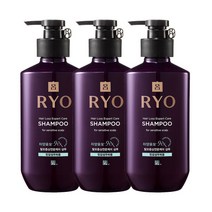 려 자양윤모 탈모전문케어 샴푸 (민감성) 400ml 3개