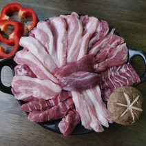 히든포크 뒷고기 모듬세트 500g 2+1할인행사 두항정 설하 관자 볼살 캠핑 차박 야유회 특수부위 숨긴돼지, 뒷고기 모듬세트(두항정 설하 관자 볼살) 500g 1팩