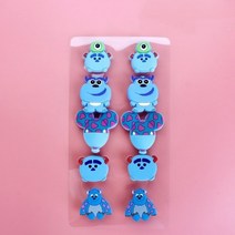 애니메이션 파츠 크록스 실내화 신발 인스타 학생 특이한 나만의 악세사리 파는곳 10세트