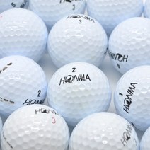 혼마 화이트 A- 등급 10알 골프공 로스트볼