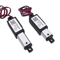 엑츄에이터 액추에이터 직교로봇 모터 12V 마이크로 선형 액추에이터 모터 직선 10/15/20mm 스트로크 원격, 02 60N_03 20mm stroke