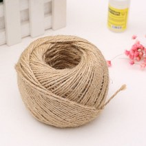 피케이몰 포장용 다용도 마끈 황마끈 선물포장, 1개, 3.5mm*30m, 황색