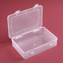 깔끔홈 플라스틱 정리케이스 투명 멀티박스 18.5x12.5, 상세페이지 참조