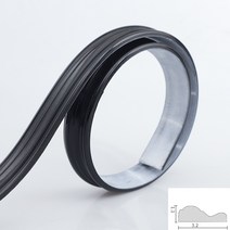 말랑말랑 pvc 벽면 액자 방문 포인트 테두리 인테리어 몰딩 장식 접착식 셀프 리폼 띠, 블랙몰딩