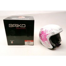NEW 브리코 Rookie Pink Hibiscus Girls Junior Ski 헬멧 50cm