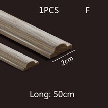 ㄱ몰딩 골동품 목재 몰딩 온 레이 수도 가구 아플리케 유럽 스타일 배경 벽 장식 홈 액세서리, 11 F-2cmx1Pcs