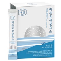 바른 유산균 효소 곡물 발효 /프로테아제/아밀라아제, 90g, 1개