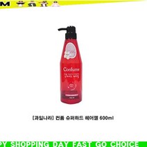 과일나라 컨퓸 슈퍼하드 헤어젤 600ml 헤어젤 글레, 1