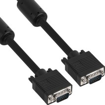 NETmate 넷메이트 NMC-R200B RGB 3+6 모니터 케이블 20m 블랙 AV케이블