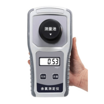 휴대용 잔류 염소 측정기 병원 하수도 오존 분석기, 잔류 염소 검출기 0~10mgL 시약 100개