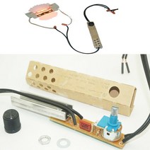 할로겐 텅스텐 램프 조명용 로터리 디머 스위치 120V / 240V 500 W 콤보 키트