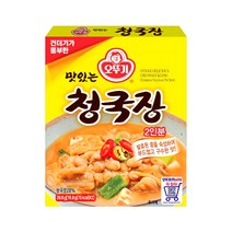 오뚜기 맛있는 청국장, 39.6g, 1팩