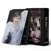 [국내 무배] 블랙핑크 포토카. BORN PINK WORLD TOUR. 블랙핑크월드투어. 제니 지수 리사 로제-비공굿LOMO, Born Pink-WORLD TOUR(55장)