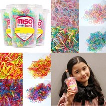 미소밴드 50g 아동머리끈 대용량 머리끈