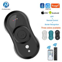 창문 로봇청소기 스마트 유리창 베란다 닦이 청소 purerobo 창 로봇 appamp 원격 제어 지능 자동 물 스프레이 유리 광장 진공 기 로봇, 예, w-r1 블랙 로봇, 영국