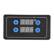 DC 12V 타이머 릴레이 모듈 조정 가능한 사이클 지연 타이밍 딜레이 보드 디지털 디스플레이 0.1초-999 시동정지 제어 사이클 타이머 릴레이