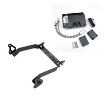 바이크 오토바이 프론트 미드 네비게이션 브래킷 GPS 휴대폰 충전 혼다 호환CRF1100L CRF 1100 L 아프리카 트윈 어드벤처 스포츠용, [01] 1 SET